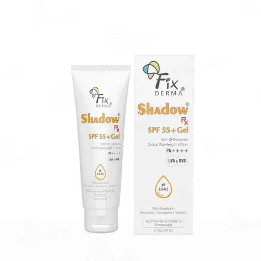 Fixderma Shadow Rx Sunscreen Gel SPF 55+ PA++++